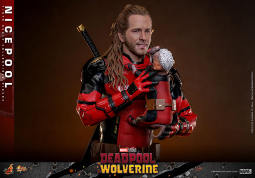 Deadpool und Wolverine: Nicepool, 1/6 Figur von Hot Toys