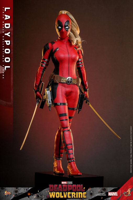 Deadpool und Wolverine: Ladypool, 1/6 Figur von Hot Toys