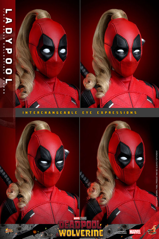 Deadpool und Wolverine: Ladypool, 1/6 Figur von Hot Toys