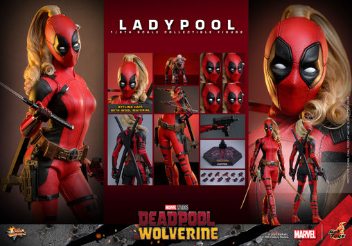 Deadpool und Wolverine: Ladypool, 1/6 Figur von Hot Toys