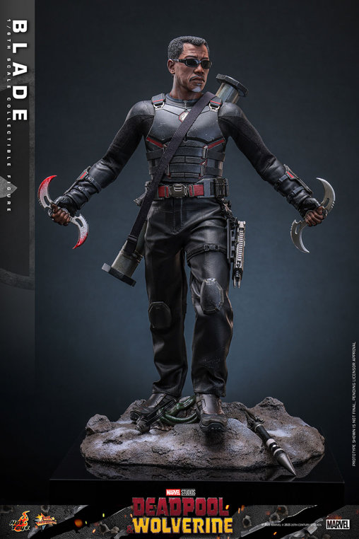 Deadpool und Wolverine: Blade, 1/6 Figur von Hot Toys
