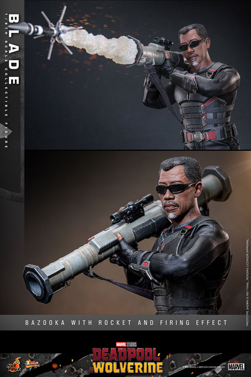 Deadpool und Wolverine: Blade, 1/6 Figur von Hot Toys