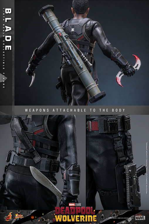 Deadpool und Wolverine: Blade, 1/6 Figur von Hot Toys