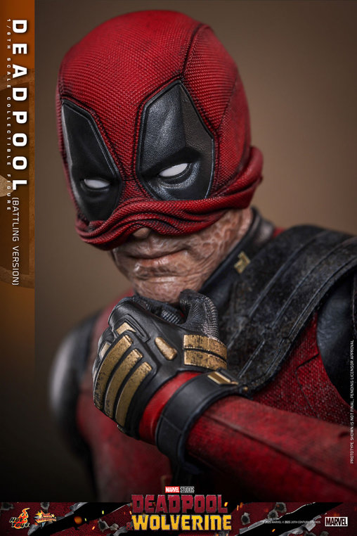 Deadpool und Wolverine: Deadpool - Battling Version, 1/6 Figur von Hot Toys
