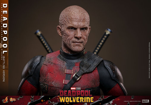 Deadpool und Wolverine: Deadpool - Battling Version, 1/6 Figur von Hot Toys