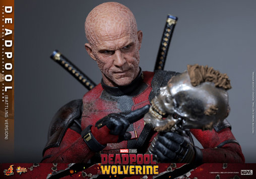 Deadpool und Wolverine: Deadpool - Battling Version, 1/6 Figur von Hot Toys