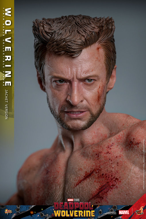 Deadpool und Wolverine: Wolverine - TVA Jacket Version, 1/6 Figur von Hot Toys