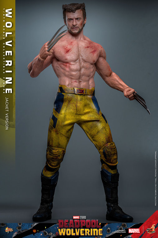 Deadpool und Wolverine: Wolverine - TVA Jacket Version, 1/6 Figur von Hot Toys