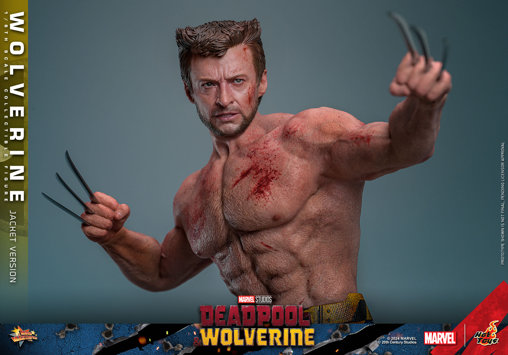 Deadpool und Wolverine: Wolverine - TVA Jacket Version, 1/6 Figur von Hot Toys