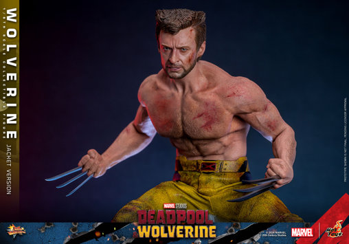Deadpool und Wolverine: Wolverine - TVA Jacket Version, 1/6 Figur von Hot Toys