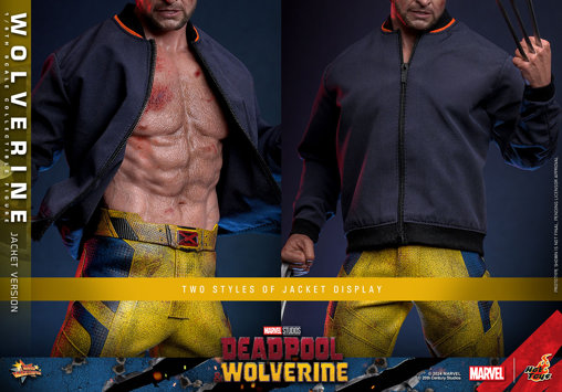 Deadpool und Wolverine: Wolverine - TVA Jacket Version, 1/6 Figur von Hot Toys