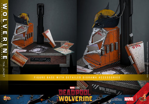 Deadpool und Wolverine: Wolverine - TVA Jacket Version, 1/6 Figur von Hot Toys