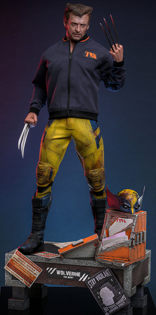 Deadpool und Wolverine: Wolverine - TVA Jacket Version, 1/6 Figur von Hot Toys