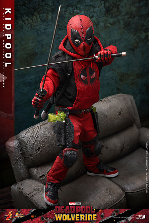 Deadpool und Wolverine: Kidpool, 1/6 Figur von Hot Toys