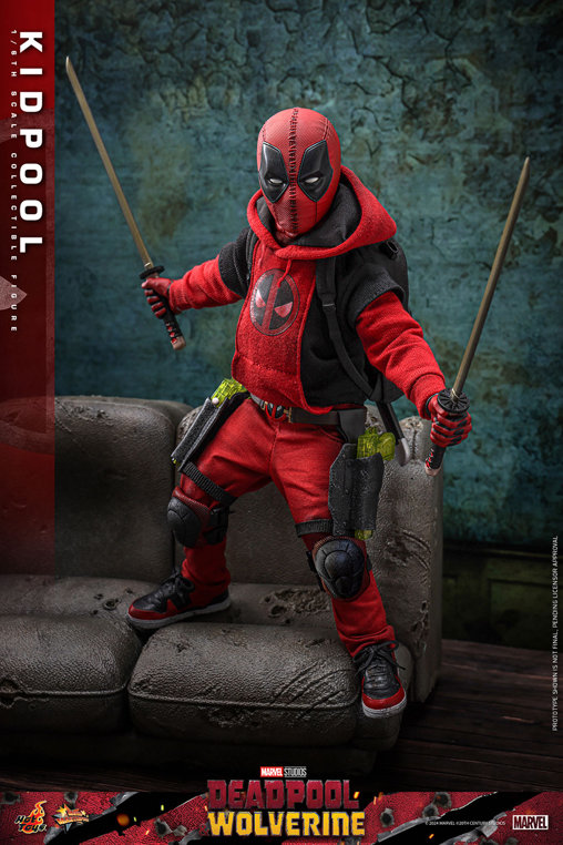 Deadpool und Wolverine: Kidpool, 1/6 Figur von Hot Toys