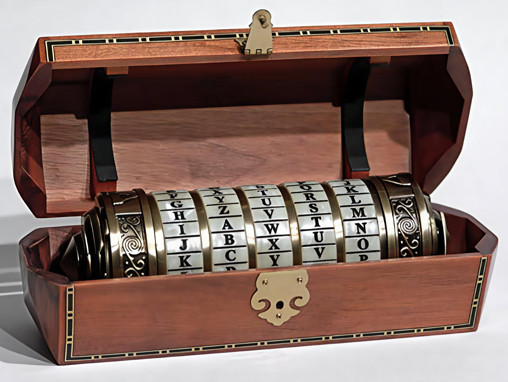The Da Vinci Code - Sakrileg: Kryptex, Fertig-Modell von Noble Collection
