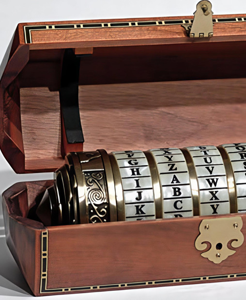 The Da Vinci Code - Sakrileg: Kryptex, Fertig-Modell von Noble Collection