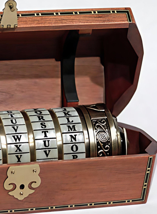 The Da Vinci Code - Sakrileg: Kryptex, Fertig-Modell von Noble Collection