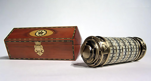 The Da Vinci Code - Sakrileg: Kryptex, Fertig-Modell von Noble Collection