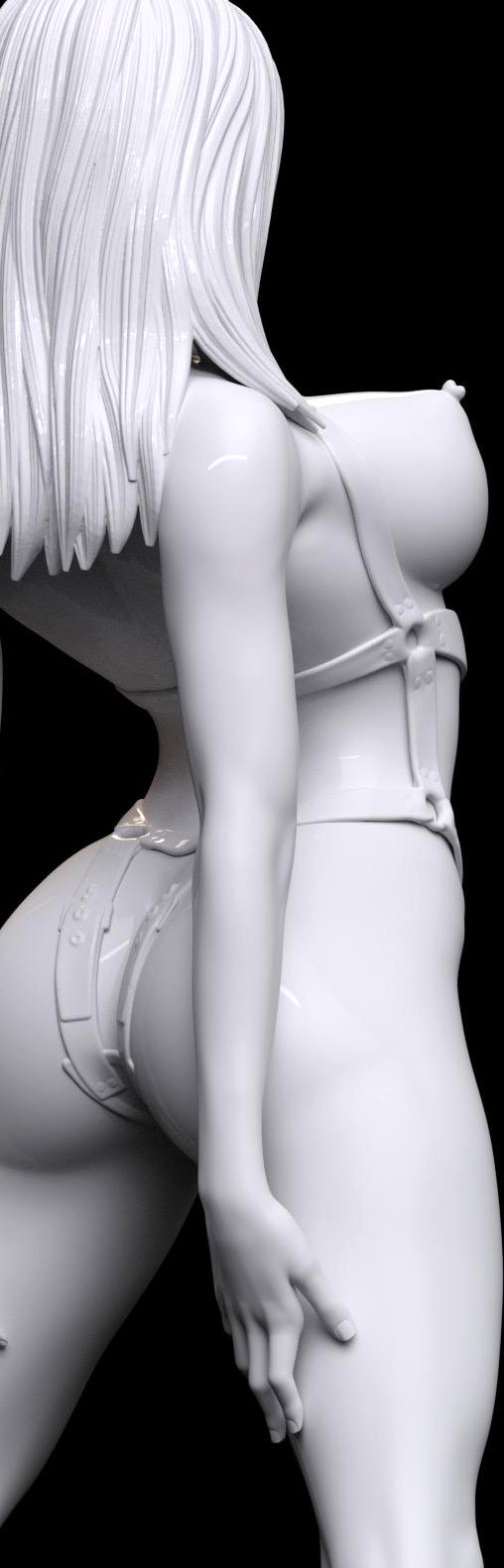 Enjoy in White: Anabella, Statue von SPACEart