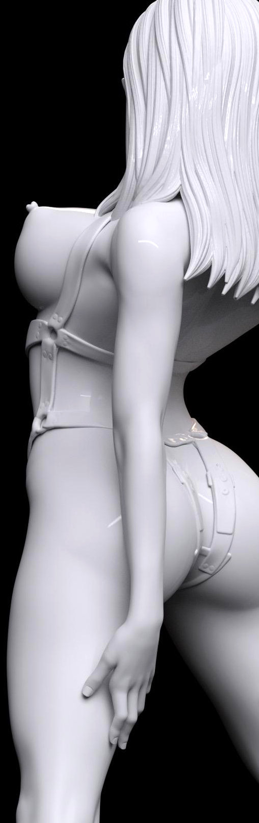 Enjoy in White: Anabella, Statue von SPACEart