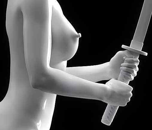 Enjoy in White: Miyuki, Statue von SPACEart