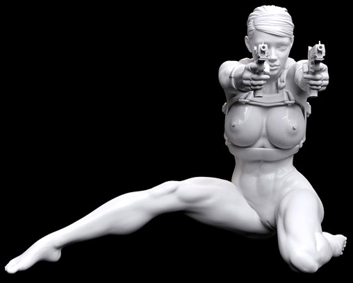 Enjoy in White: Valkyra von SPACEart, weitere Produktansicht 1