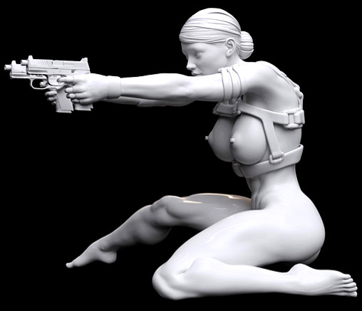 Enjoy in White: Valkyra von SPACEart, weitere Produktansicht 3