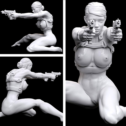 Enjoy in White: Valkyra, Typ: Statue