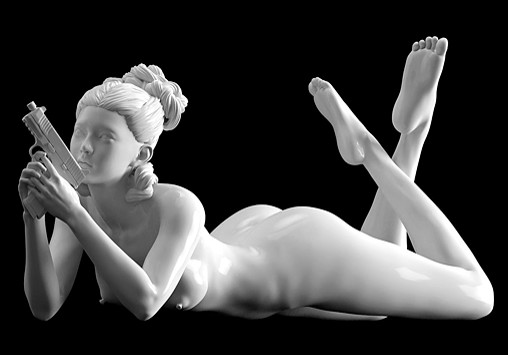 Enjoy in White: License to Lounge von SPACEart, weitere Produktansicht 5
