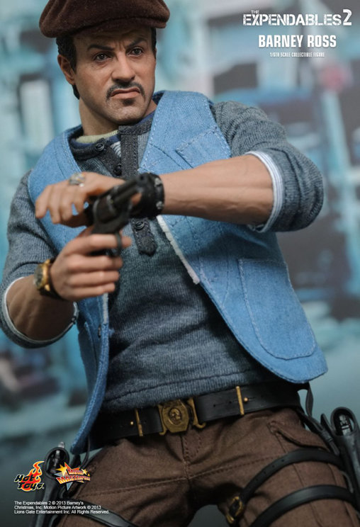 The Expendables 2: Barney Ross, 1/6 Figur von Hot Toys