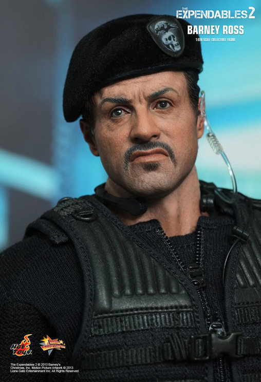 The Expendables 2: Barney Ross, 1/6 Figur von Hot Toys