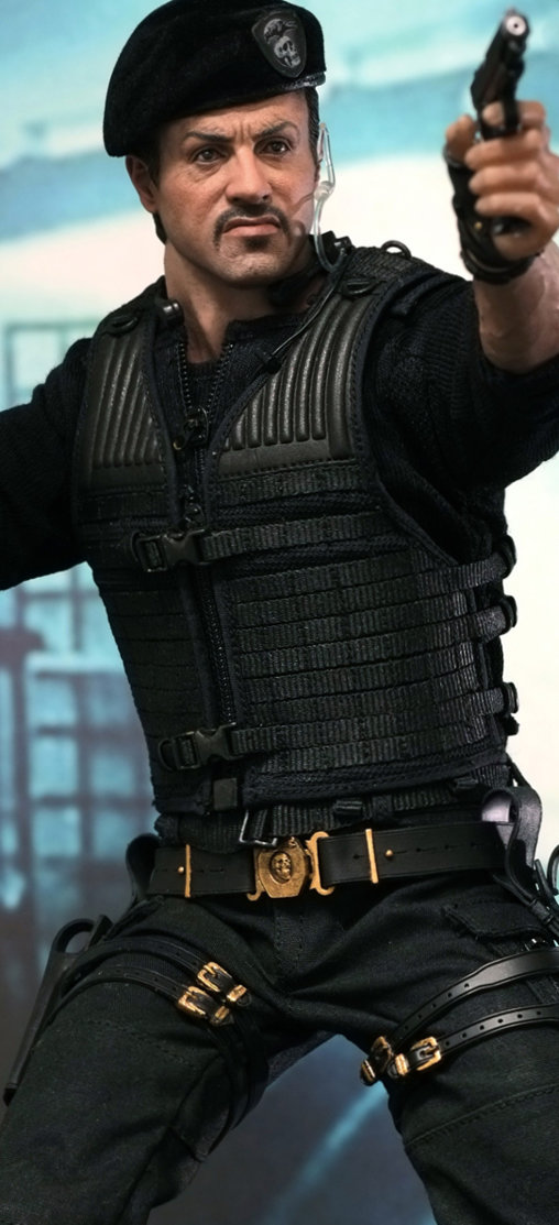 The Expendables 2: Barney Ross, 1/6 Figur von Hot Toys