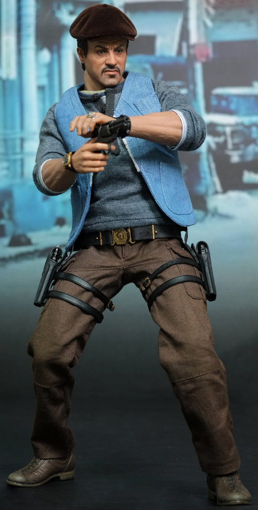 The Expendables 2: Barney Ross, 1/6 Figur von Hot Toys