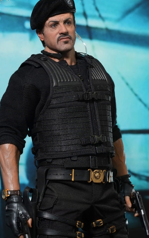 The Expendables 2: Barney Ross, 1/6 Figur von Hot Toys