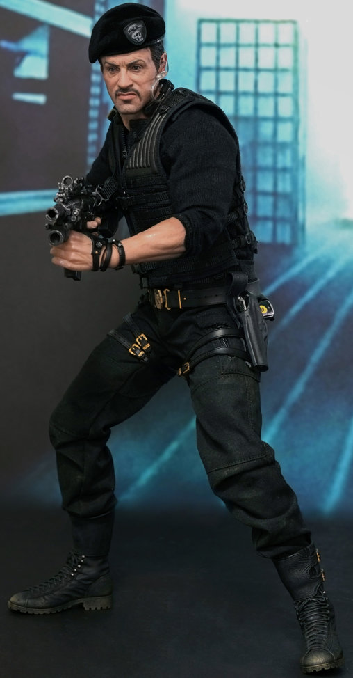 The Expendables 2: Barney Ross, 1/6 Figur von Hot Toys