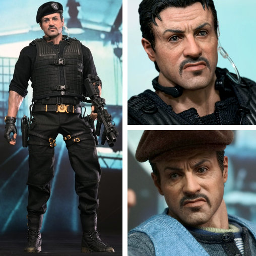 The Expendables 2: Barney Ross, 1/6 Figur