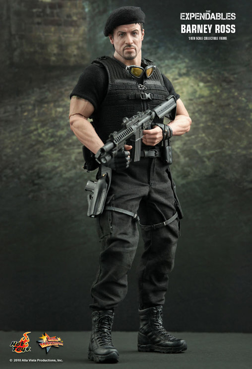 The Expendables: Barney Ross, 1/6 Figur von Hot Toys