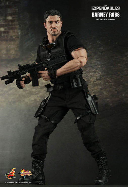 The Expendables: Barney Ross, 1/6 Figur von Hot Toys