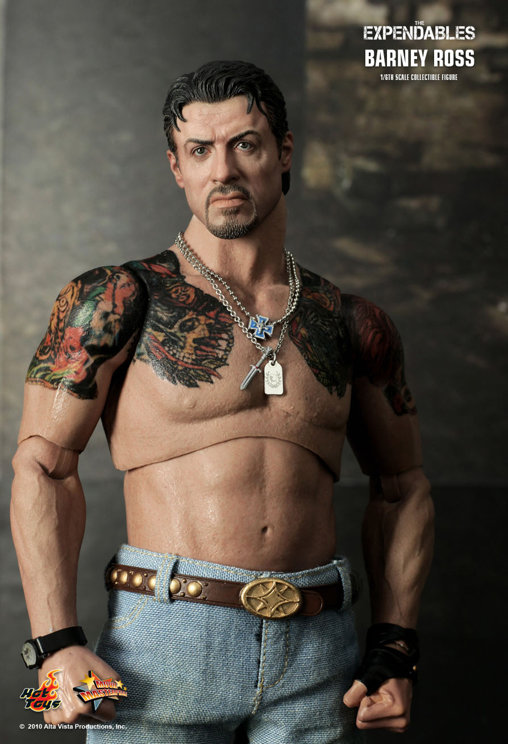 The Expendables: Barney Ross, 1/6 Figur von Hot Toys