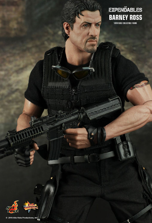The Expendables: Barney Ross, 1/6 Figur von Hot Toys