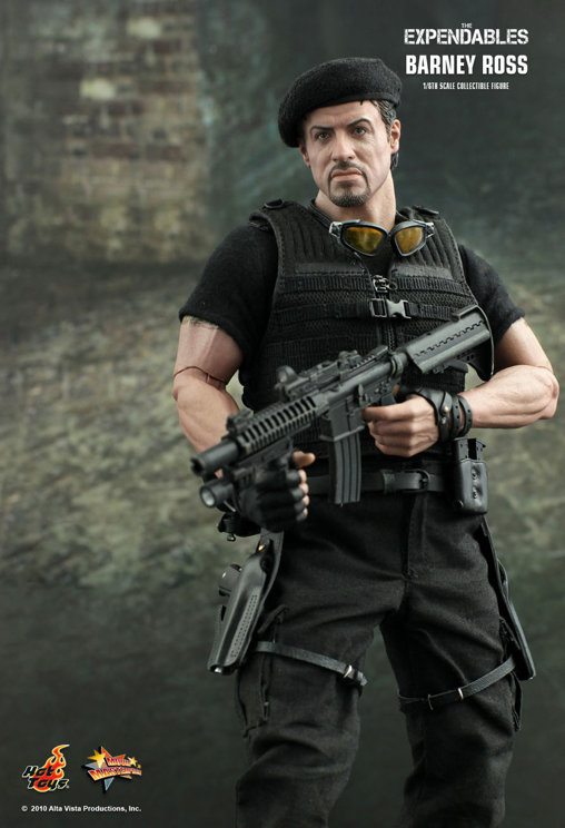 The Expendables: Barney Ross, 1/6 Figur von Hot Toys