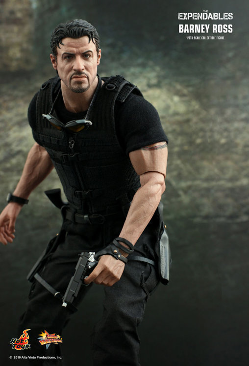 The Expendables: Barney Ross, 1/6 Figur von Hot Toys