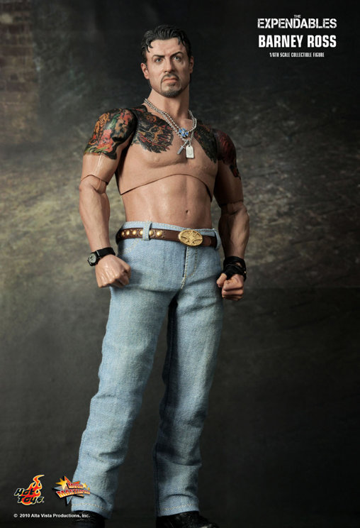 The Expendables: Barney Ross, 1/6 Figur von Hot Toys