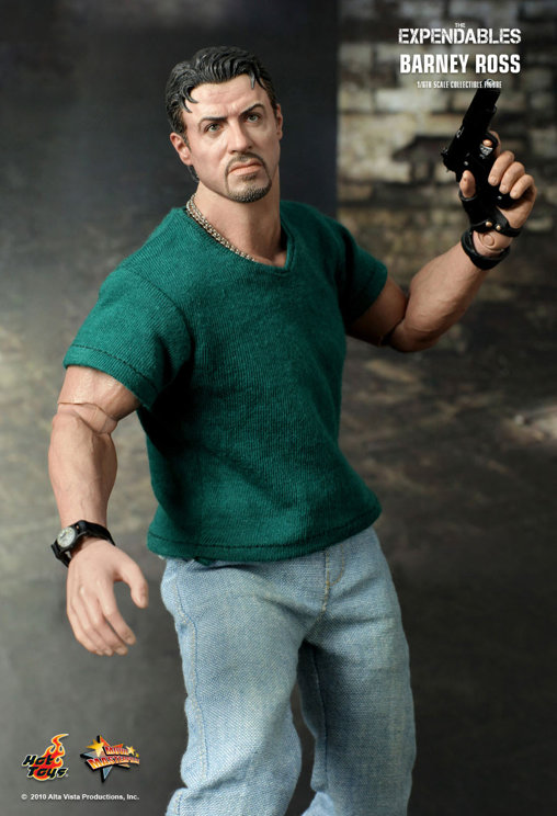 The Expendables: Barney Ross, 1/6 Figur von Hot Toys