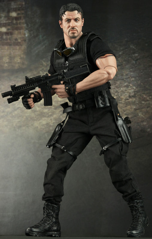 The Expendables: Barney Ross, 1/6 Figur von Hot Toys