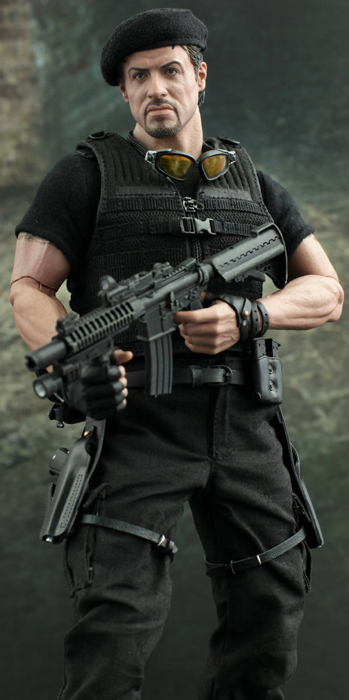 The Expendables: Barney Ross, 1/6 Figur von Hot Toys