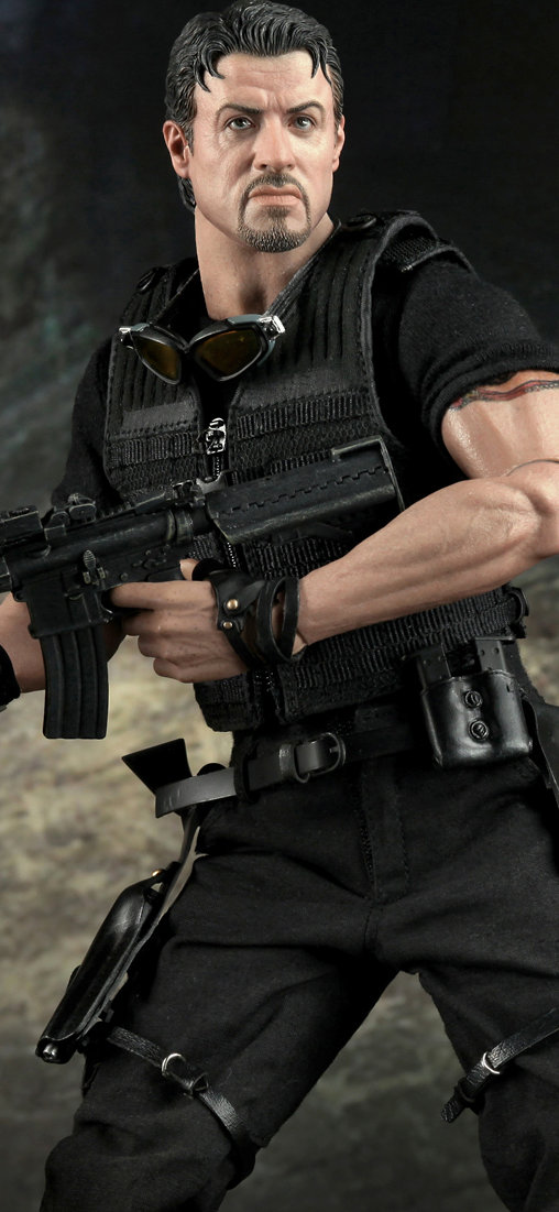 The Expendables: Barney Ross, 1/6 Figur von Hot Toys