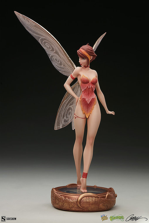 J. Scott Campbell Fairytale Fantasies Collection: Tinkerbell - Fall Variant, Statue von Sideshow