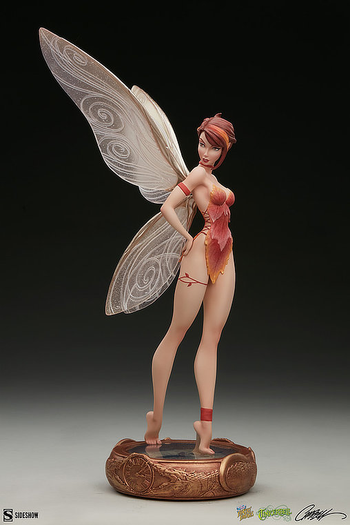J. Scott Campbell Fairytale Fantasies Collection: Tinkerbell - Fall Variant, Statue von Sideshow